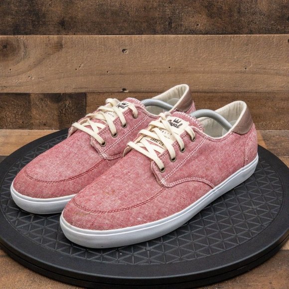 Lakai Other - LAKAI LTD x ROYAL BELMONT MENS CASUAL SHOES RETRO SNEAKERS  RED LOW SIZE 10.5